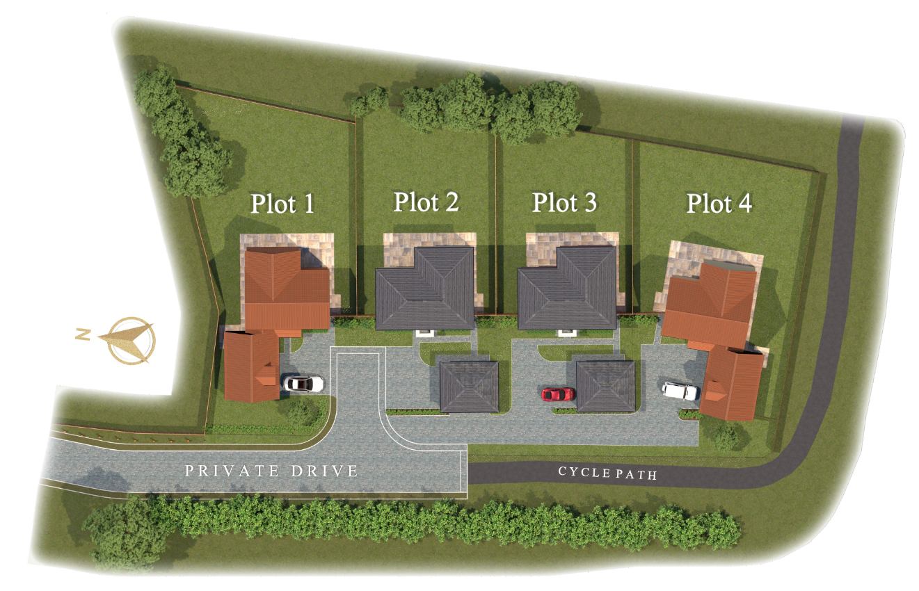 Site Plan for Saxon Court