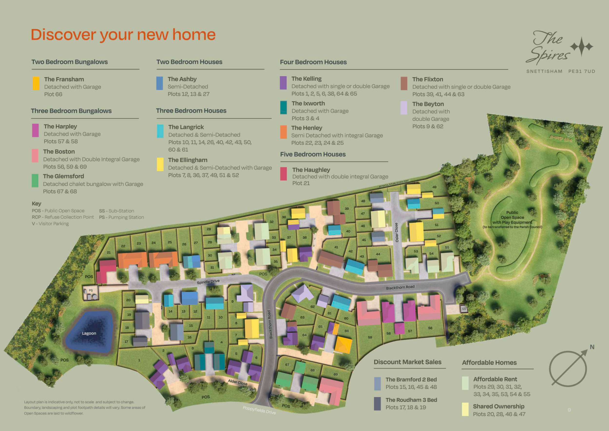 Site Plan for The Spires