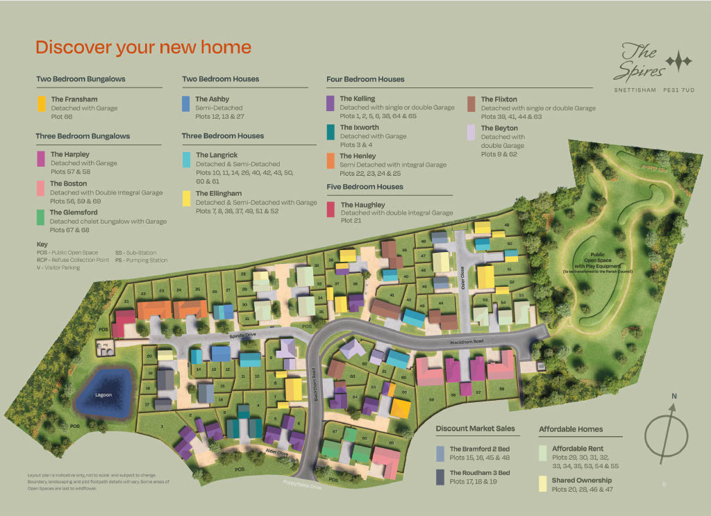 Site Plan for The Spires