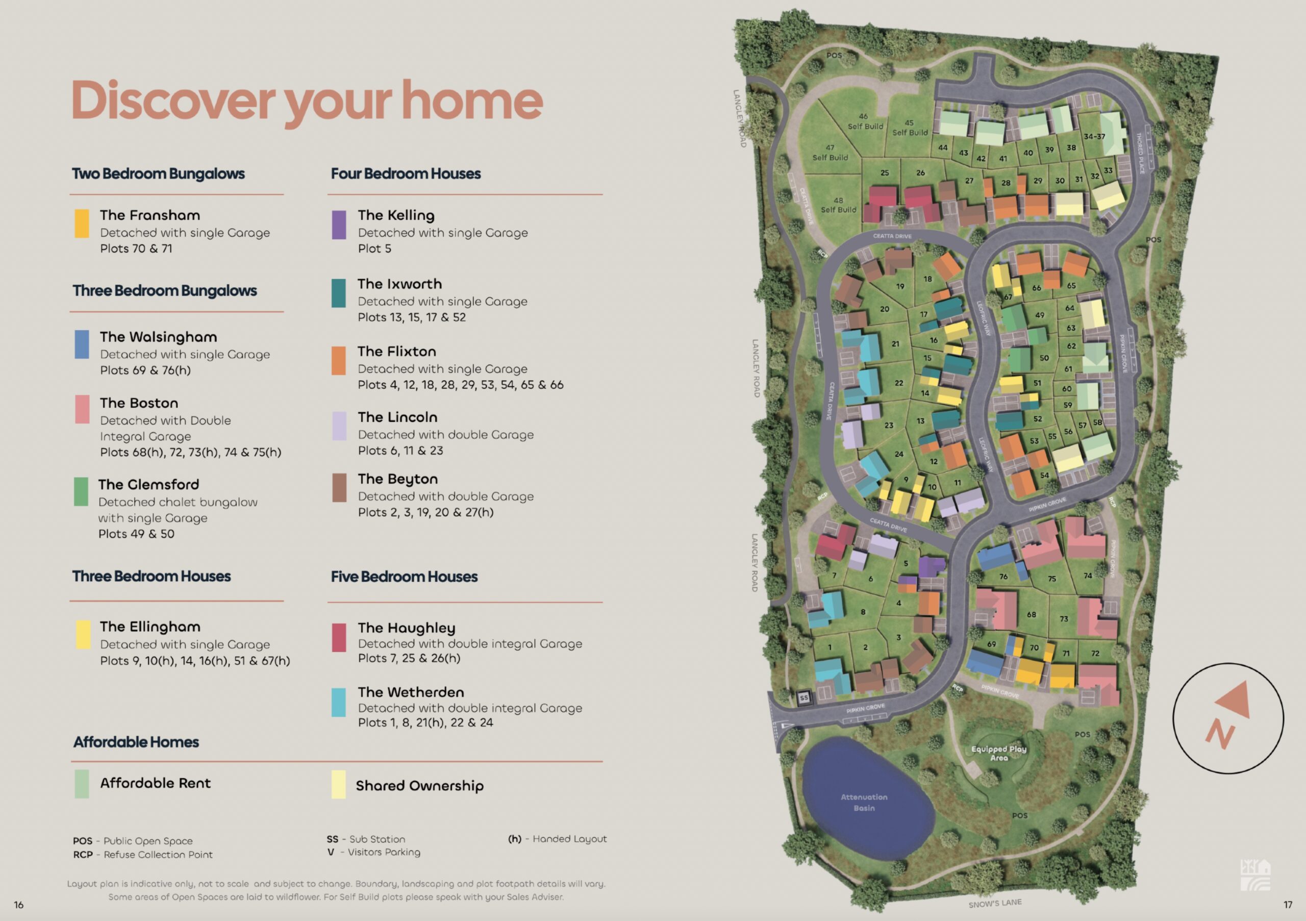 Site Plan for St Felix Park